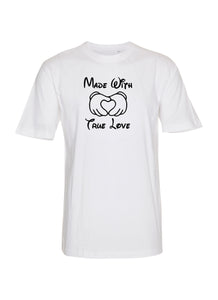 Made with true love (børne t-shirt)