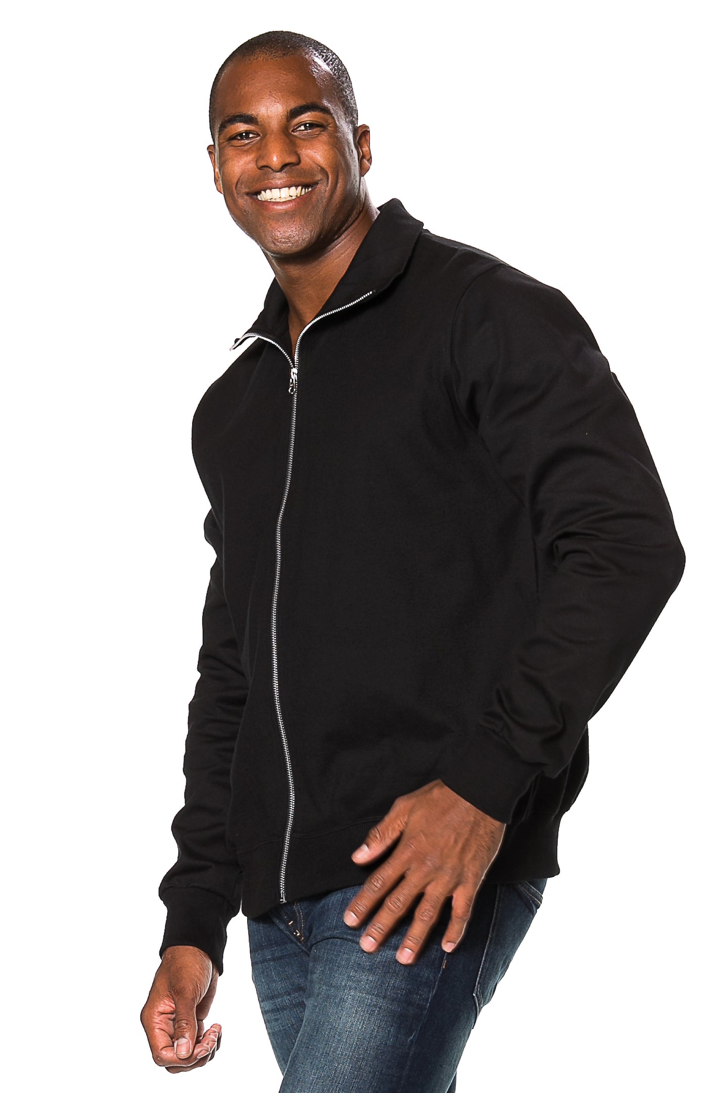 Mens Zip sweat