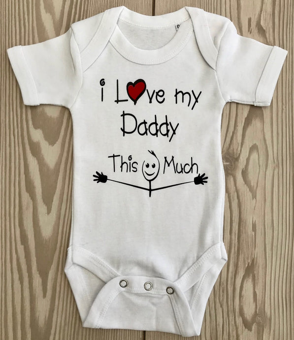 I love my Daddy this much