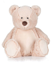 Zip Teddy uden tryk/brodering