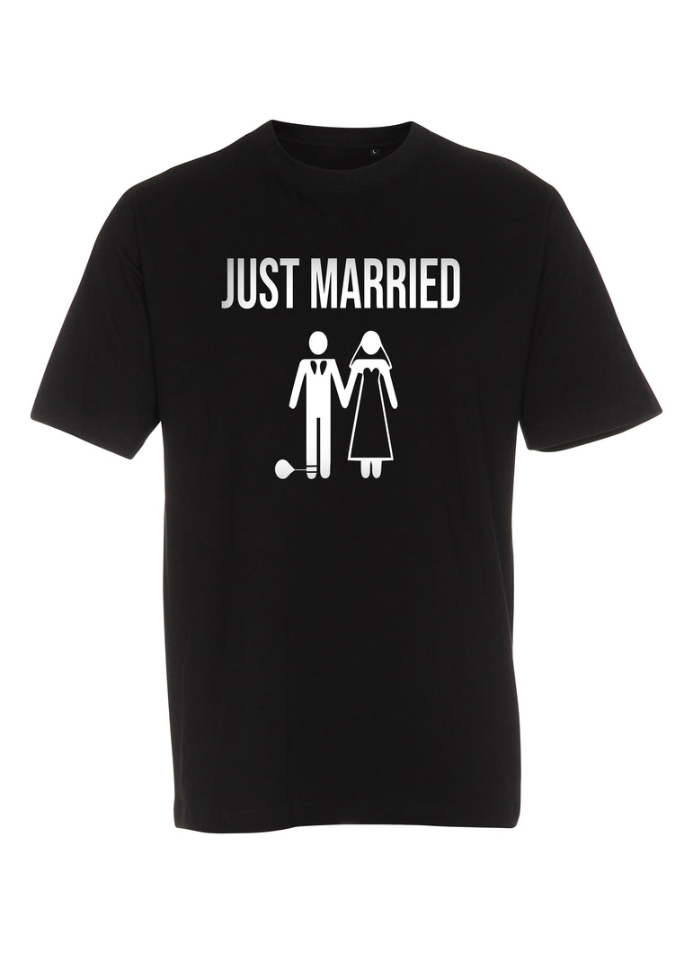 Just married t-shirt