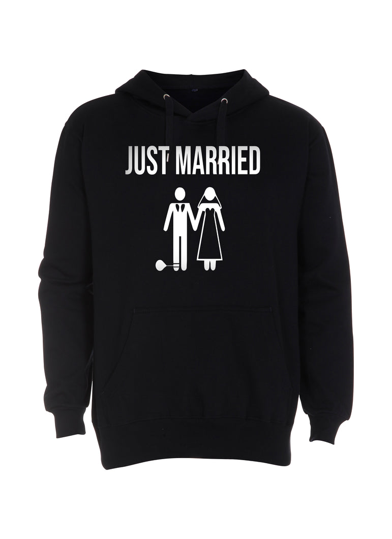 Just Married hættetrøje