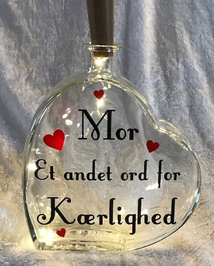 Glas flaske - Et andet ord for kærlighed