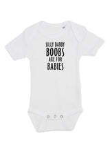 Silly Daddy, boobs are for babies