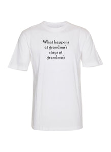 What happens at grandma's, stays at grandma's