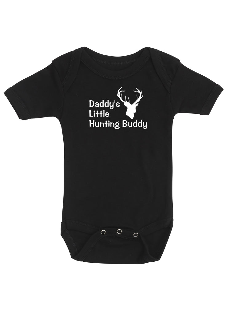 Daddy's little hunting buddy