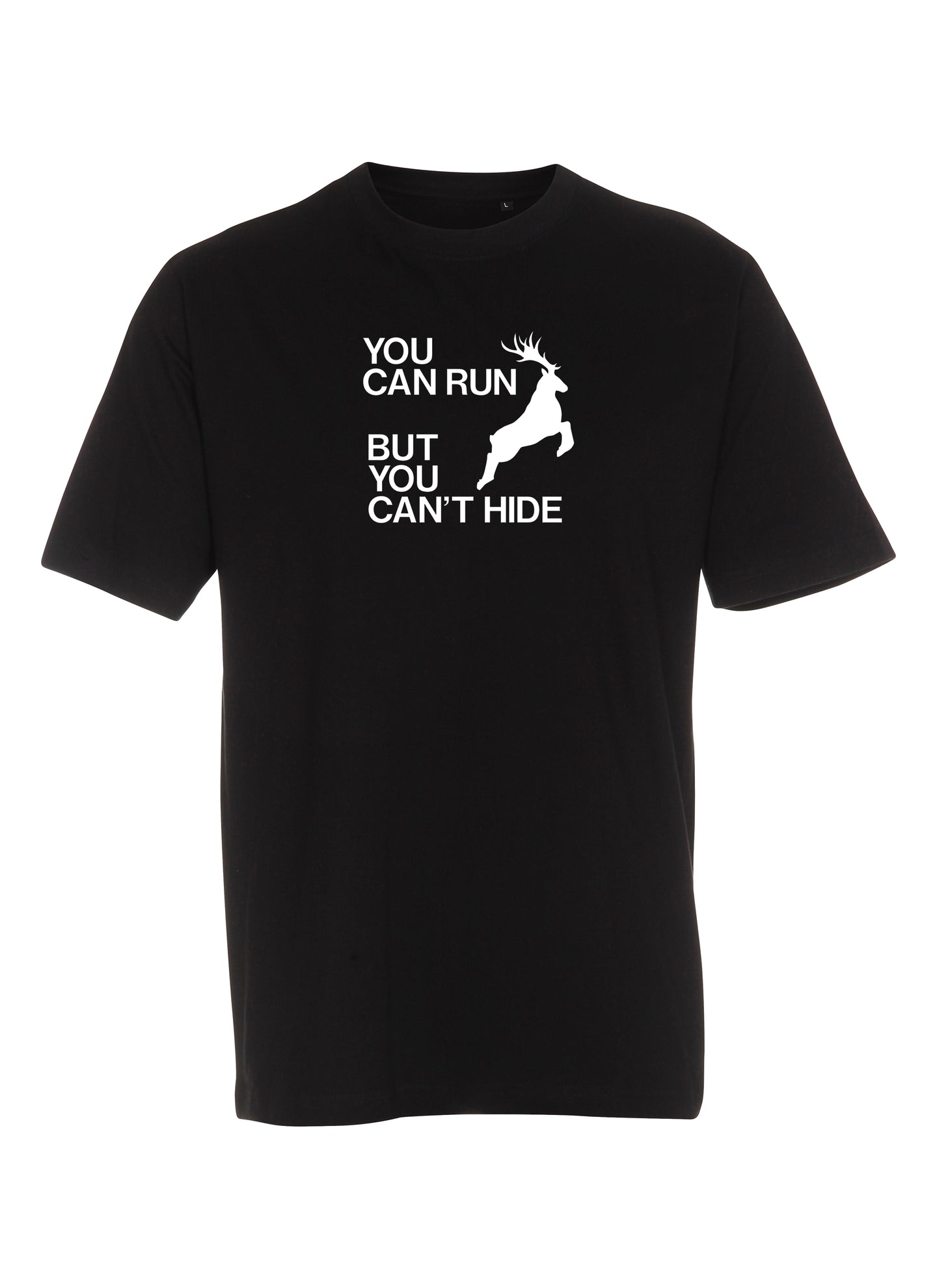 You can run but you can’t hide (Børne t-shirt)