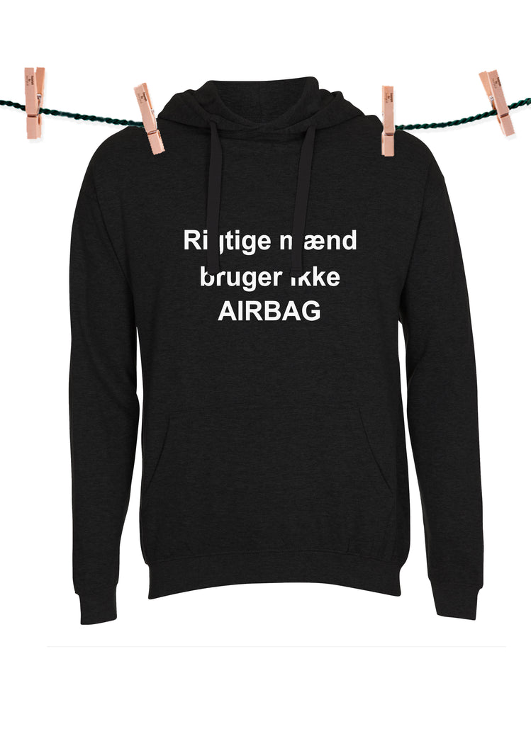 Rigtige mænd bruger ikke airbag