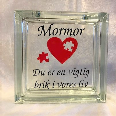 Glassten - Du er en vigtig brik i vores liv