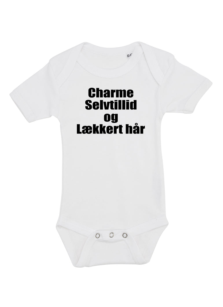 Charme selvtillid og lækkert hår