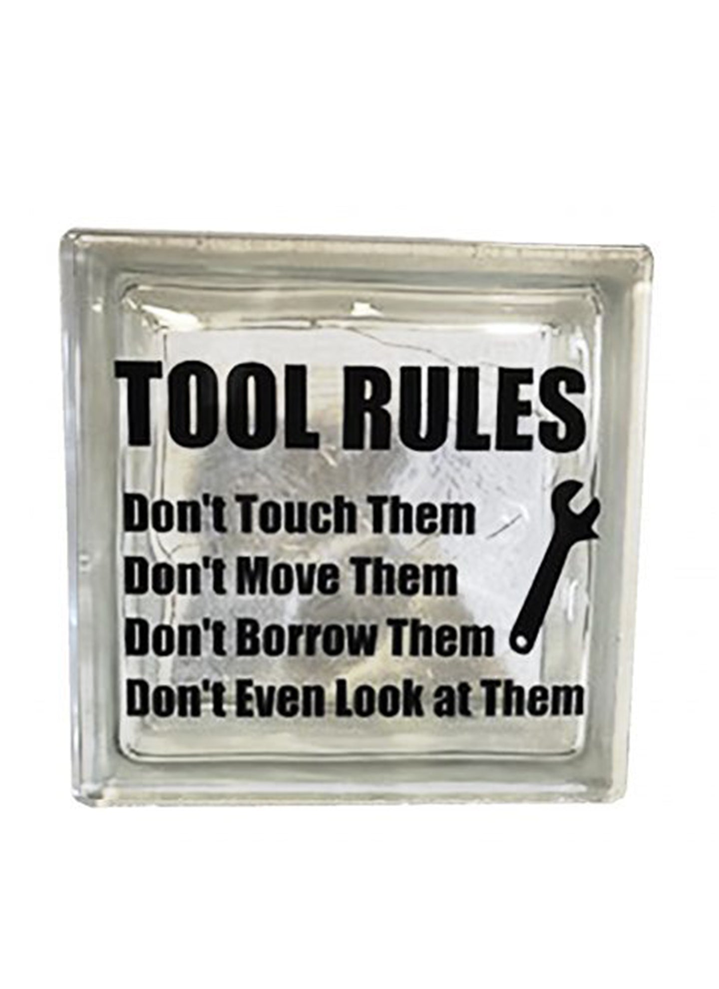 Glassten med lys - Tool rules