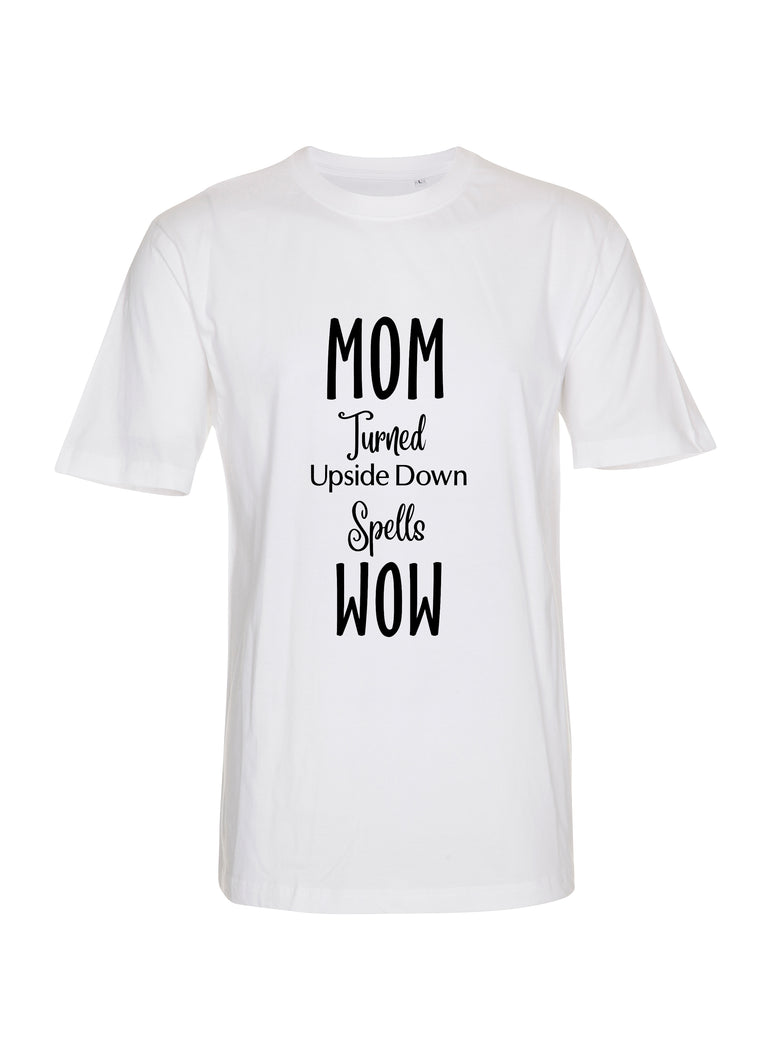 Mom turned upside down