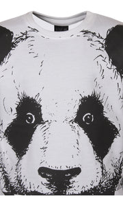 T-shirt med panda