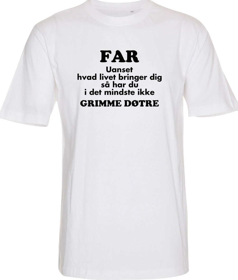Far - uanset hvad livet bringer dig, børne t-shirt