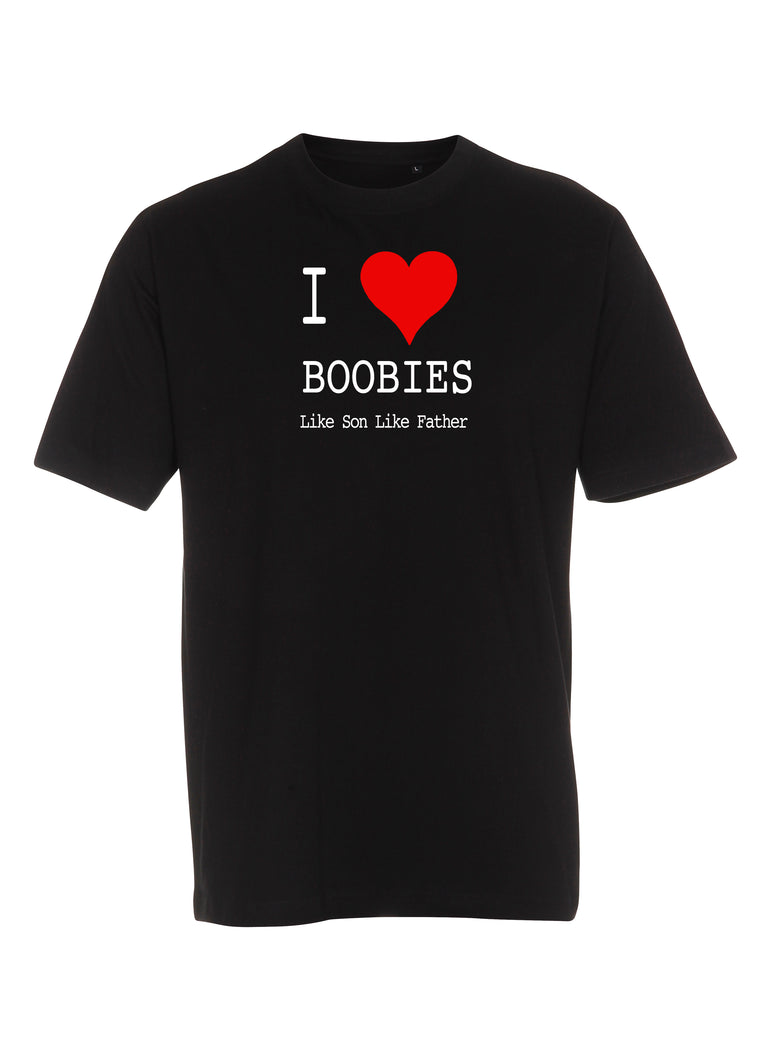 I love boobies - like son like father