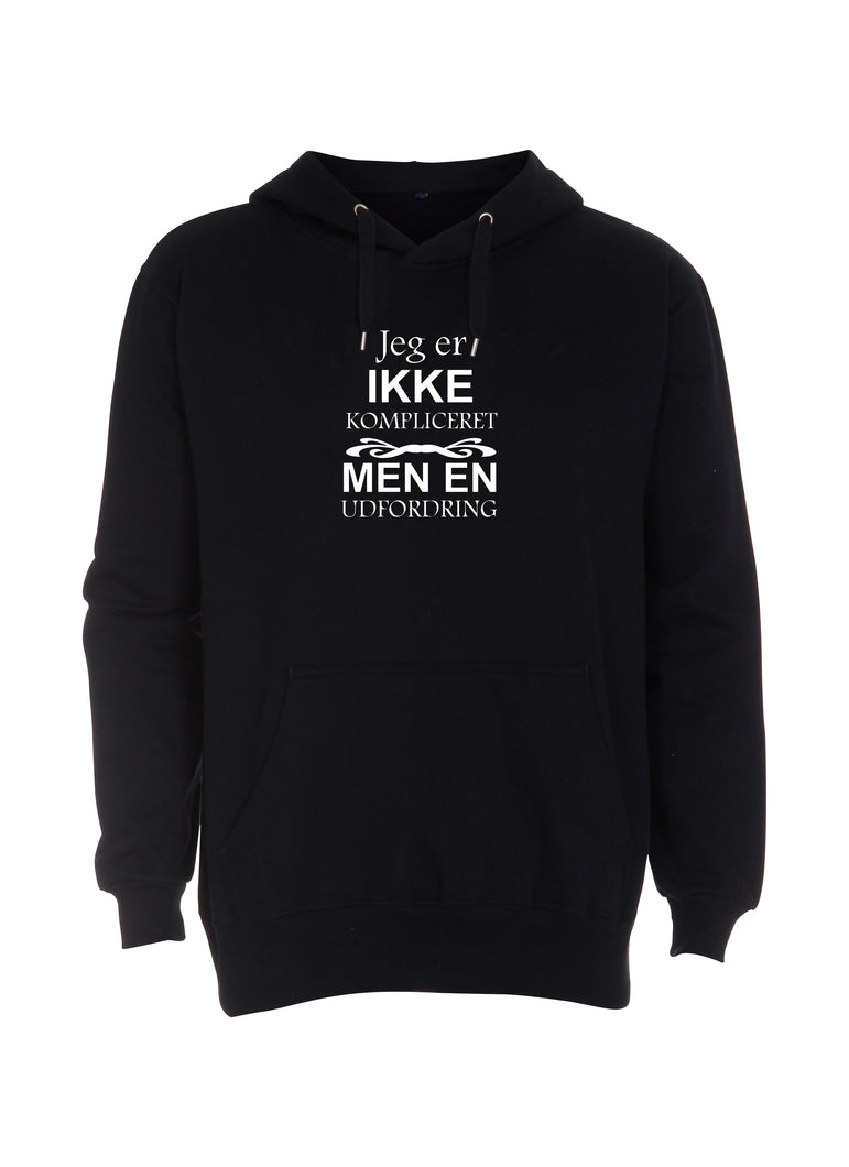 Jeg er ikke kompliceret men en udfordring